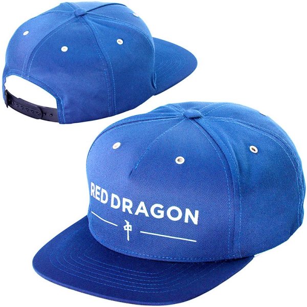 画像1: キャップ スナップバック★スケートボードブランド★RED DRAGON SKATE★レッドドラゴンスケートRDS SNAPBACK WORDMARK ブルー (1)