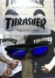 画像2: THRASHER サングラス PLANET プラネット ブラックxブルーレボ (2)