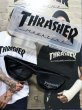 画像2: THRASHER サングラス PLANET プラネット ブラックxスモーク偏光レンズ (2)