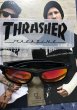 画像2: THRASHER サングラス GLORIA グロリア ブラックｘレッドレボ (2)