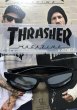 画像2:  THRASHER サングラス PLANET プラネット ブラックｘシルバー (2)